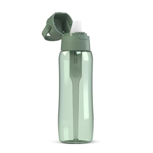 DAFI SOLID Trinkflasche mit Activkohlefilter 0,7 L für Outdoor-Reisen - BPA-Frei, Sportflasche mit gefiltertem Wasser