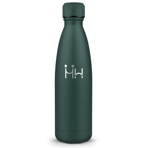 HoneyHolly Kinder Trinkflasche Doppelwandig, 500ML BPA-frei, Thermosflasche für Fitness und Gym