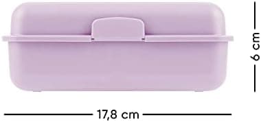 ### Baagl Brotdose Kinder für Schule – Lunchbox für Mädchen & Jungen – Jausenbox, Brotzeitbox, Brotbox, Snackbox (Delphi