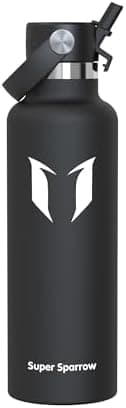 Super Sparrow Thermobecher für Sport und Outdoor - 500ml, 750ml - BPA-Frei, ClimatePartner certified - FlipFlow Trinkfla