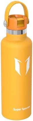 Super Sparrow Thermobecher für Sport und Outdoor - 500ml, 750ml - BPA-Frei, ClimatePartner certified - FlipFlow Trinkfla