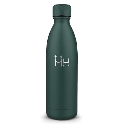 HoneyHolly Kinder Trinkflasche Doppelwandig, 500ML BPA-frei, Thermosflasche für Fitness und Gym