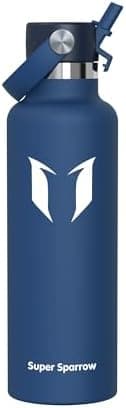 Super Sparrow Thermobecher für Sport und Outdoor - 500ml, 750ml - BPA-Frei, ClimatePartner certified - FlipFlow Trinkfla