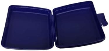 Tupperware Quadratische Sandwich-Box Aufbewahrungsbox Brotdose mit Scharnier und Verriegelung (türkis Koala Bär)
