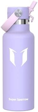 Super Sparrow Thermobecher für Sport und Outdoor - 500ml, 750ml - BPA-Frei, ClimatePartner certified - FlipFlow Trinkfla