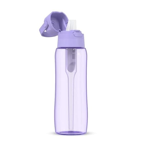 DAFI SOLID Trinkflasche mit Activkohlefilter 0,7 L für Outdoor-Reisen - BPA-Frei, Sportflasche mit gefiltertem Wasser