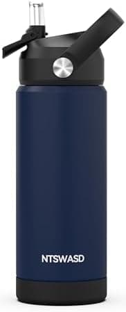 Edelstahl Trinkflasche Meeresjungfrau 550ml BPA Frei Auslaufsicher Thermosflaschefür Kinder und Erwachsene - Sport, Schu
