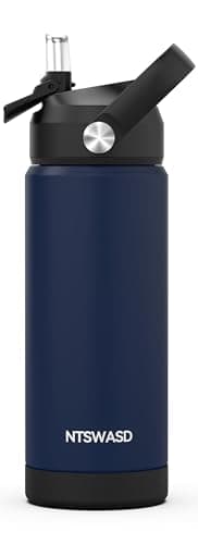 Edelstahl Trinkflasche Meeresjungfrau 550ml BPA Frei Auslaufsicher Thermosflaschefür Kinder und Erwachsene - Sport, Schu