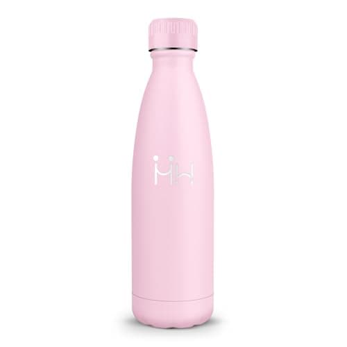 HoneyHolly Kinder Trinkflasche Doppelwandig, 500ML BPA-frei, Thermosflasche für Fitness und Gym