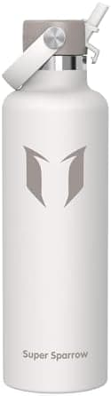 Super Sparrow Thermobecher für Sport und Outdoor - 500ml, 750ml - BPA-Frei, ClimatePartner certified - FlipFlow Trinkfla