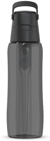 DAFI SOLID Trinkflasche mit Activkohlefilter 0,7 L für Outdoor-Reisen - BPA-Frei, Sportflasche mit gefiltertem Wasser