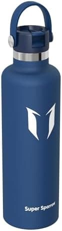 Super Sparrow Thermobecher für Sport und Outdoor - 500ml, 750ml - BPA-Frei, ClimatePartner certified - FlipFlow Trinkfla