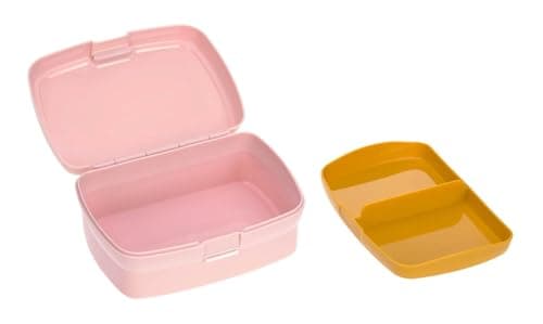 LÄSSIG Kinder Lunchbox Brotdose mit herausnehmbarer Unterteilung BPA-frei rosa  
LÄSSIG Kinder Lunchbox Adventure Tipi,