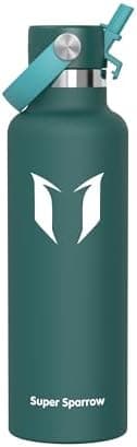 Super Sparrow Thermobecher für Sport und Outdoor - 500ml, 750ml - BPA-Frei, ClimatePartner certified - FlipFlow Trinkfla