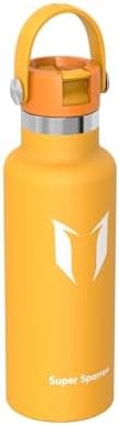 Super Sparrow Thermobecher für Sport und Outdoor - 500ml, 750ml - BPA-Frei, ClimatePartner certified - FlipFlow Trinkfla