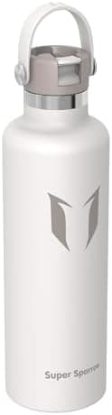 Super Sparrow Thermobecher für Sport und Outdoor - 500ml, 750ml - BPA-Frei, ClimatePartner certified - FlipFlow Trinkfla