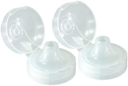 Greiner 2 x Sportverschluss für Tritan- und Polycarbonatflaschen - perfekt für Outdoor-Aktivitäten mitAnti-Slip-Funktio