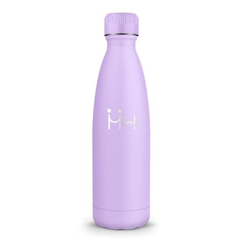 HoneyHolly Kinder Trinkflasche Doppelwandig, 500ML BPA-frei, Thermosflasche für Fitness und Gym