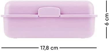### Baagl Brotdose Kinder für Schule – Lunchbox für Mädchen & Jungen – Jausenbox, Brotzeitbox, Brotbox, Snackbox (Delphi