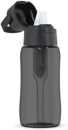 DAFI SOLID Trinkflasche mit Activkohlefilter 0,7 L für Outdoor-Reisen - BPA-Frei, Sportflasche mit gefiltertem Wasser