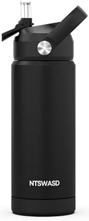 Edelstahl Trinkflasche Meeresjungfrau 550ml BPA Frei Auslaufsicher Thermosflaschefür Kinder und Erwachsene - Sport, Schu