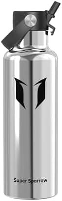 Super Sparrow Thermobecher für Sport und Outdoor - 500ml, 750ml - BPA-Frei, ClimatePartner certified - FlipFlow Trinkfla