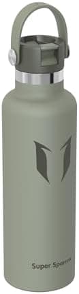 Super Sparrow Thermobecher für Sport und Outdoor - 500ml, 750ml - BPA-Frei, ClimatePartner certified - FlipFlow Trinkfla