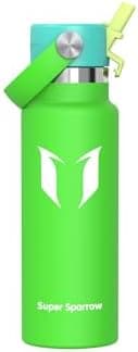 Super Sparrow Thermobecher für Sport und Outdoor - 500ml, 750ml - BPA-Frei, ClimatePartner certified - FlipFlow Trinkfla