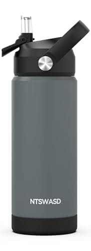 Edelstahl Trinkflasche Meeresjungfrau 550ml BPA Frei Auslaufsicher Thermosflaschefür Kinder und Erwachsene - Sport, Schu