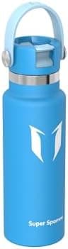 Super Sparrow Thermobecher für Sport und Outdoor - 500ml, 750ml - BPA-Frei, ClimatePartner certified - FlipFlow Trinkfla