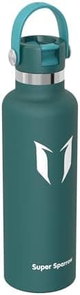 Super Sparrow Thermobecher für Sport und Outdoor - 500ml, 750ml - BPA-Frei, ClimatePartner certified - FlipFlow Trinkfla