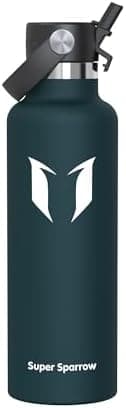 Super Sparrow Thermobecher für Sport und Outdoor - 500ml, 750ml - BPA-Frei, ClimatePartner certified - FlipFlow Trinkfla