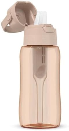 DAFI SOLID Trinkflasche mit Activkohlefilter 0,7 L für Outdoor-Reisen - BPA-Frei, Sportflasche mit gefiltertem Wasser
