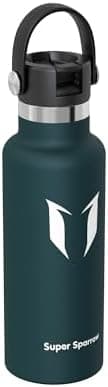 Super Sparrow Thermobecher für Sport und Outdoor - 500ml, 750ml - BPA-Frei, ClimatePartner certified - FlipFlow Trinkfla