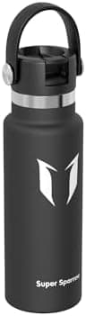 Super Sparrow Thermobecher für Sport und Outdoor - 500ml, 750ml - BPA-Frei, ClimatePartner certified - FlipFlow Trinkfla