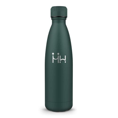 HoneyHolly Kinder Trinkflasche Doppelwandig, 500ML BPA-frei, Thermosflasche für Fitness und Gym