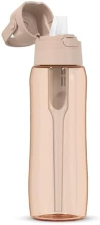 DAFI SOLID Trinkflasche mit Activkohlefilter 0,7 L für Outdoor-Reisen - BPA-Frei, Sportflasche mit gefiltertem Wasser
