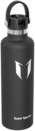 Super Sparrow Thermobecher für Sport und Outdoor - 500ml, 750ml - BPA-Frei, ClimatePartner certified - FlipFlow Trinkfla