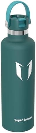 Super Sparrow Thermobecher für Sport und Outdoor - 500ml, 750ml - BPA-Frei, ClimatePartner certified - FlipFlow Trinkfla