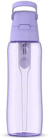 DAFI SOLID Trinkflasche mit Activkohlefilter 0,7 L für Outdoor-Reisen - BPA-Frei, Sportflasche mit gefiltertem Wasser