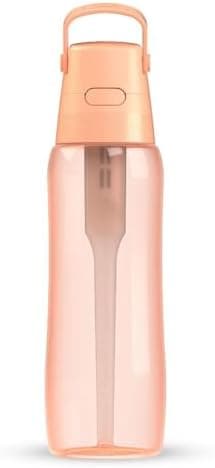 DAFI SOLID Trinkflasche mit Activkohlefilter 0,7 L für Outdoor-Reisen - BPA-Frei, Sportflasche mit gefiltertem Wasser