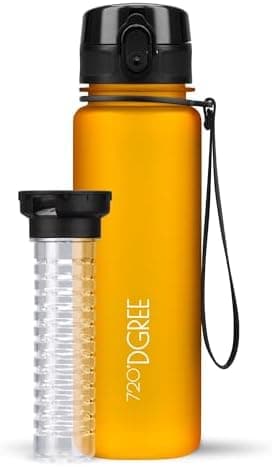 720°DGREE uberBottle Trinkflasche SoftTouch 500ml - Auslaufsicher, BPA-Frei - für Sport und Outdoor-Aktivitäten - Climat