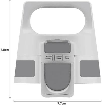 Sigg WMB ONE Top Verschluss - Einhändig bedienbar & auslaufsicher, für Trinkflaschen, Silikondichtung, One Size