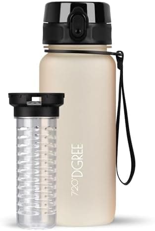 720°DGREE uberBottle Trinkflasche SoftTouch 500ml - Auslaufsicher, BPA-Frei - für Sport und Outdoor-Aktivitäten - Climat