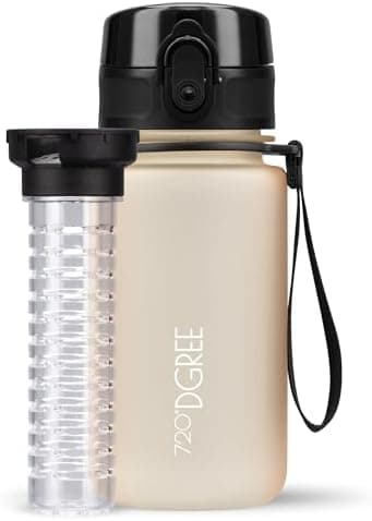 720°DGREE uberBottle Trinkflasche SoftTouch 500ml - Auslaufsicher, BPA-Frei - für Sport und Outdoor-Aktivitäten - Climat