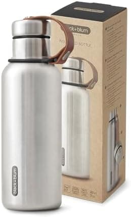 BLACK + BLUM Isolierte Trinkflasche | 500 ml | vakuumisolierte Edelstahl Trinkflasche bis zu 12h heiß & 24h kalt | 100%
