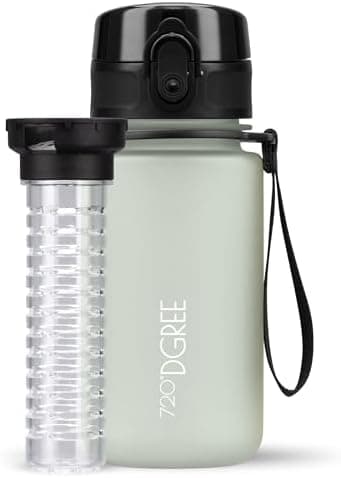 720°DGREE uberBottle Trinkflasche SoftTouch 500ml - Auslaufsicher, BPA-Frei - für Sport und Outdoor-Aktivitäten - Climat