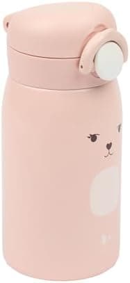 Fabelab Kinder Trinkflasche 320 ml | BPA-Frei Edelstahl Auslaufsicher | Schultasche Wasserflasche