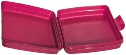 Tupperware Quadratische Sandwich-Box Aufbewahrungsbox Brotdose mit Scharnier und Verriegelung (türkis Koala Bär)