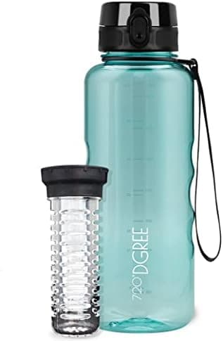 720°DGREE uberBottle Trinkflasche SoftTouch 500ml - Auslaufsicher, BPA-Frei - für Sport und Outdoor-Aktivitäten - Climat